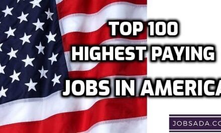 Top 100 Highest Paying Jobs in America in 2024