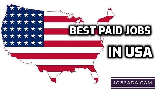 best paid jobs in usa
