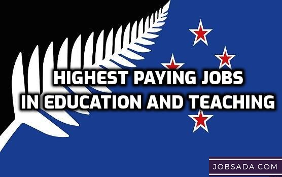 Highest Paying Jobs in Education and Teaching