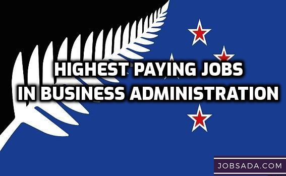 highest Paying Jobs In Business Administration