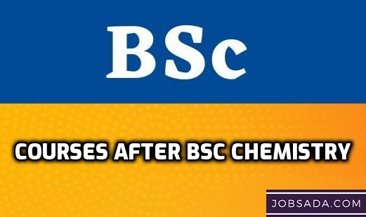 Courses after BSc Chemistry