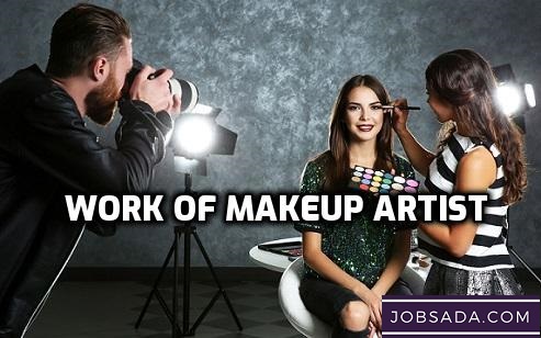 Work of Makeup Artist