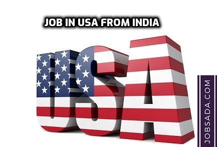 Job in USA from India