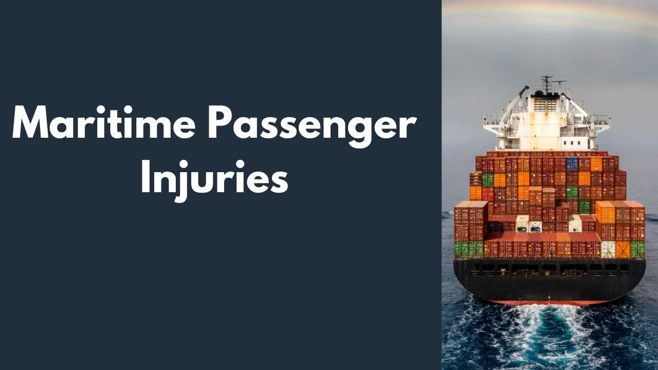 Maritime Passenger Injuries