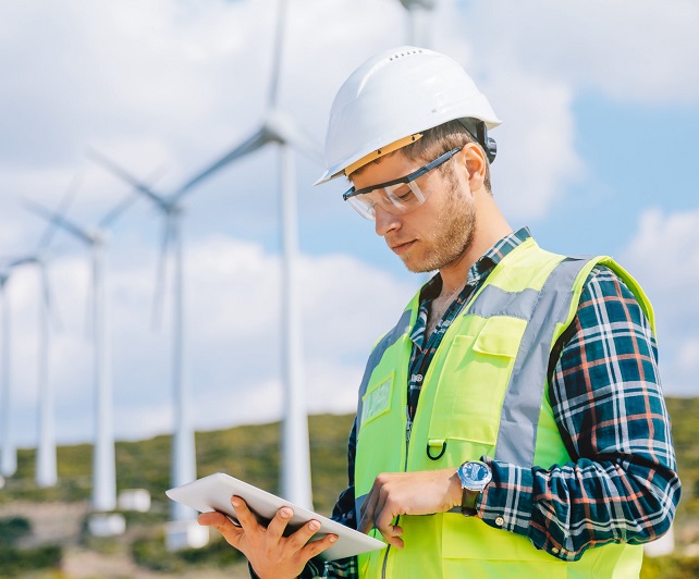 Wind turbine technicians