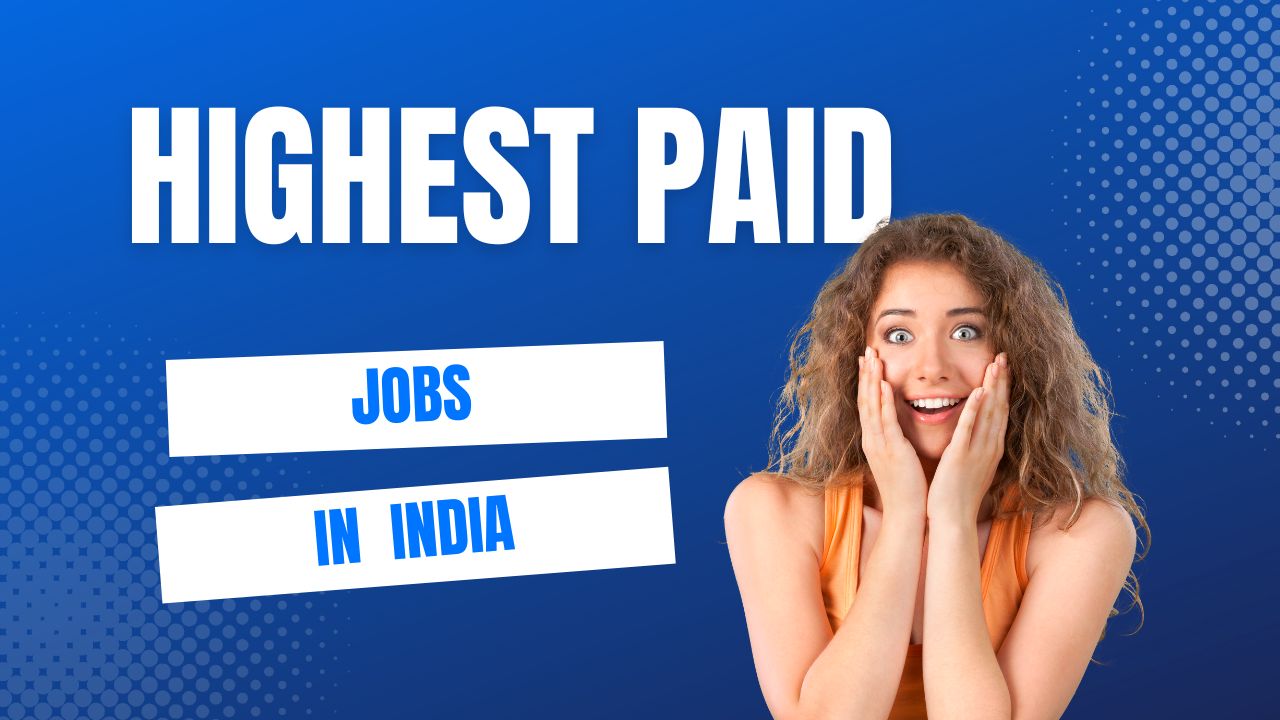 Highest Paid Jobs in India