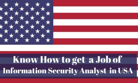 Know How to Get a Information Security Analyst Job in USA in 2024