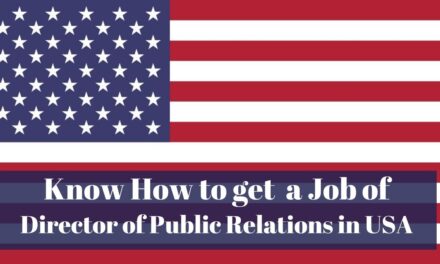Know How to Get a Director of Public Relations Job in USA in 2024
